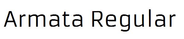 Armata Regular字体