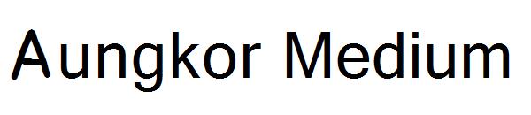 Aungkor Medium字体