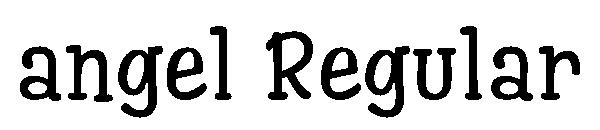 angel Regular字体