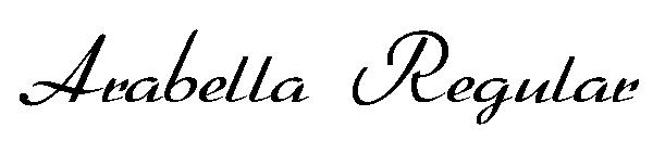 Arabella Regular字体