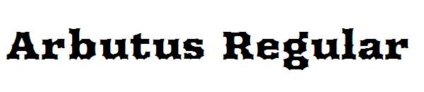 Arbutus Regular字体