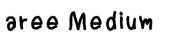 aree Medium字体