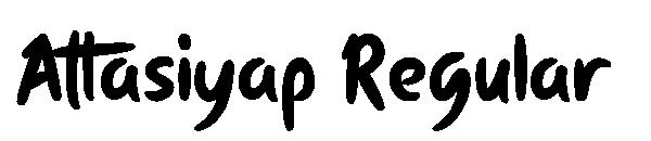 Attasiyap Regular字体