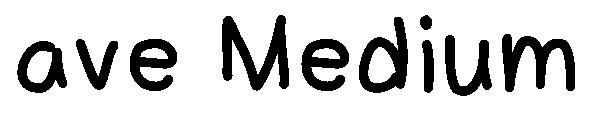 ave Medium字体