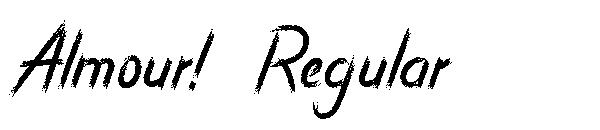 Almour! Regular字体