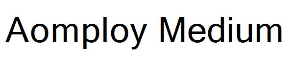 Aomploy Medium字体
