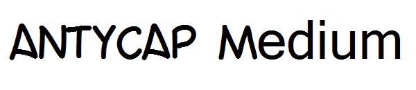 ANTYCAP Medium字体