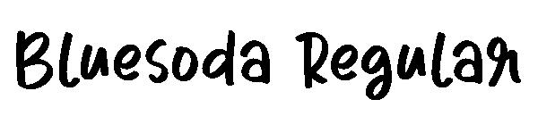 Bluesoda Regular字体