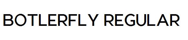 Botlerfly Regular字体