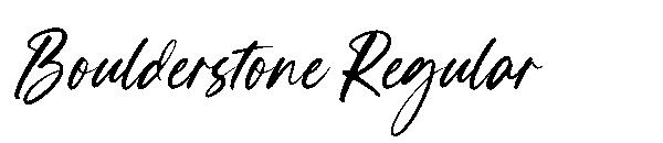 Boulderstone Regular字体