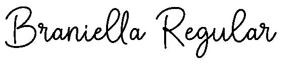 Braniella Regular字体