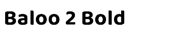 Baloo 2 Bold字体