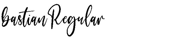 bastian Regular字体