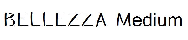BELLEZZA Medium字体