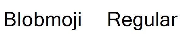 Blobmoji Regular字体