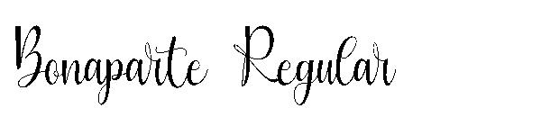Bonaparte Regular字体