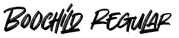 Boochild Regular字体
