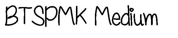 BTSPMK Medium字体