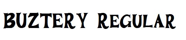 BUZTERY Regular字体