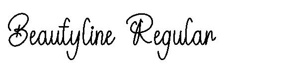 Beautyline Regular字体