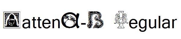 BattenA-K Regular字体