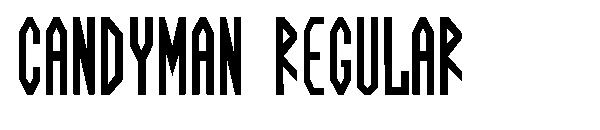 CandyMan Regular字体