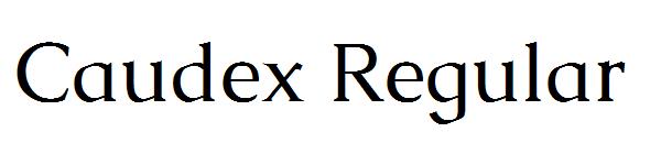 Caudex Regular字体