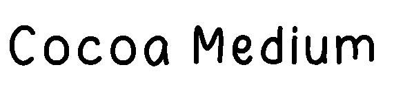 Cocoa Medium字体