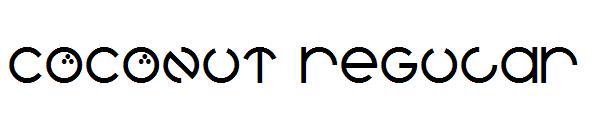 Coconut Regular字体