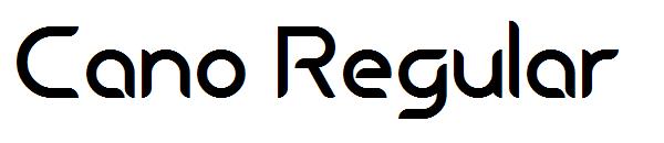 Cano Regular字体