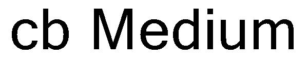 cb Medium字体