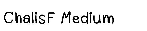 ChalisF Medium字体