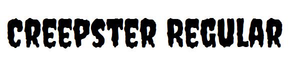 Creepster Regular字体