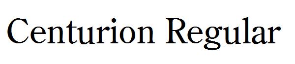 Centurion Regular字体