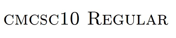 cmcsc10 Regular字体