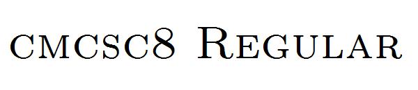 cmcsc8 Regular字体