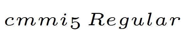 cmmi5 Regular字体