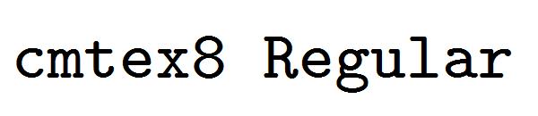 cmtex8 Regular字体