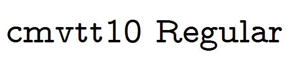 cmvtt10 Regular字体