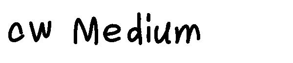 cw Medium字体