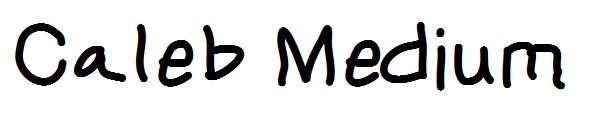 Caleb Medium字体