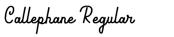 Callephane Regular字体