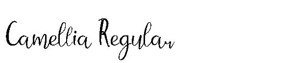 Camellia Regular字体
