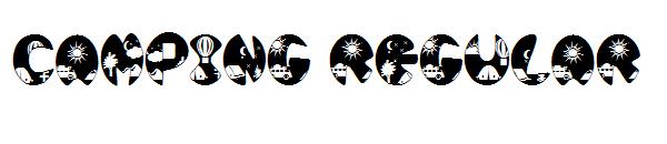 Camping Regular字体