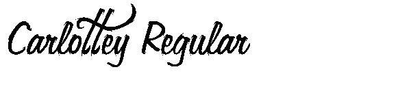 Carlottey Regular字体
