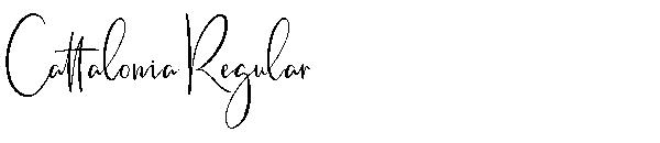 Cattalonia Regular字体
