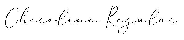 Cherolina Regular字体