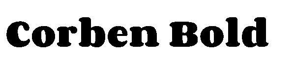 Corben Bold字体