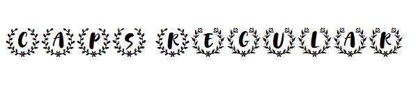 CAPS Regular字体