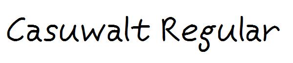 Casuwalt Regular字体